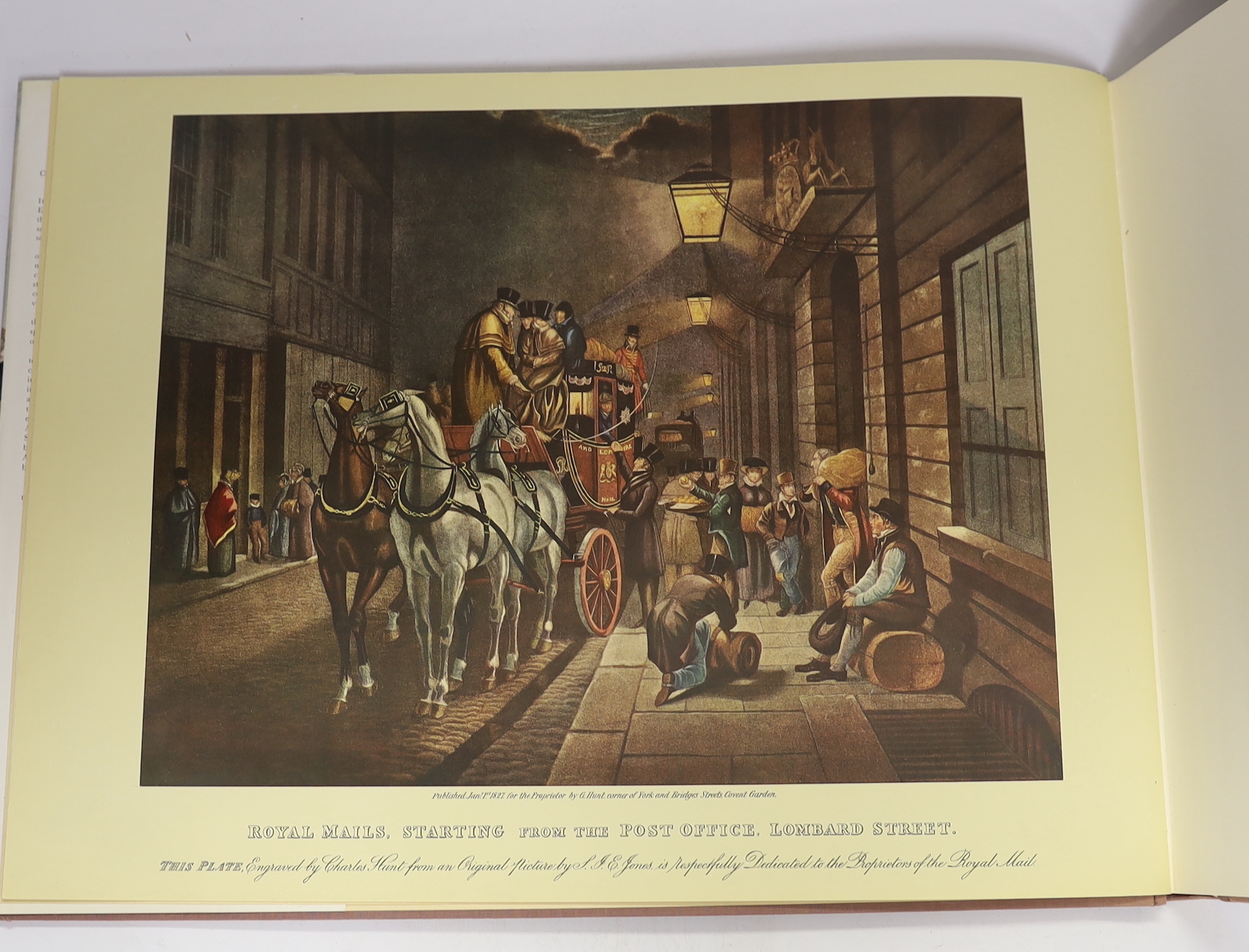 Burgess, Anthony - Coaching Days of Old England: containing an account of whatever was most remarkable ... comprehensively the years 1750 until 1850. 23 coloured plates and numerous other illus.; publishers cloth and d/w